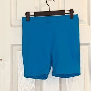 Skims Recycled Swim Mid Waist Short Size Small Turquoise